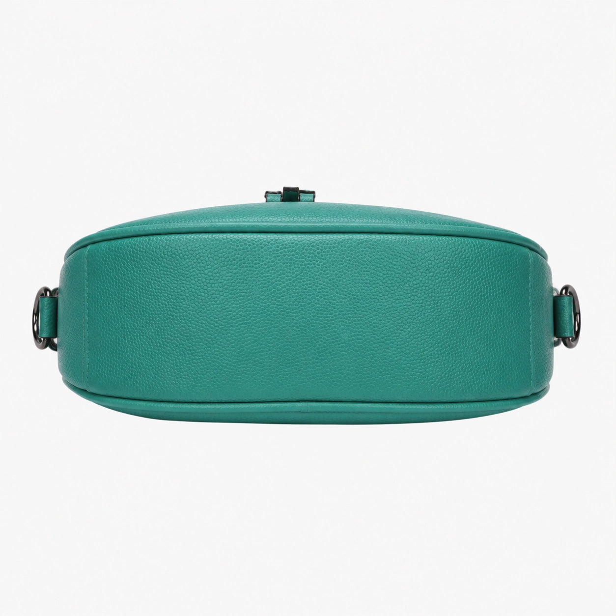 Bag Stige Teal Textured Synthetic Leather Crossbody Bag with Coin Pouch